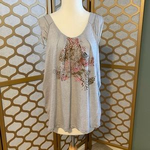 Stella McCartney x ADIDAS grey tank top